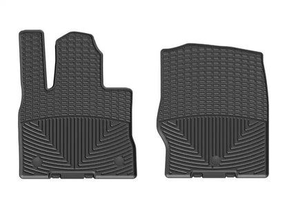 WeatherTech WT Rubber Mats - Front - Blk