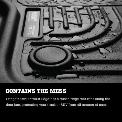 Husky Liners HL WB - Rear - Black by Husky Liners
