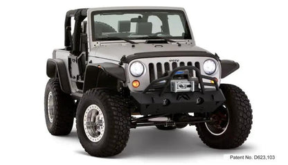 Bushwacker BUS Jeep Flat Style Flares by Bushwacker