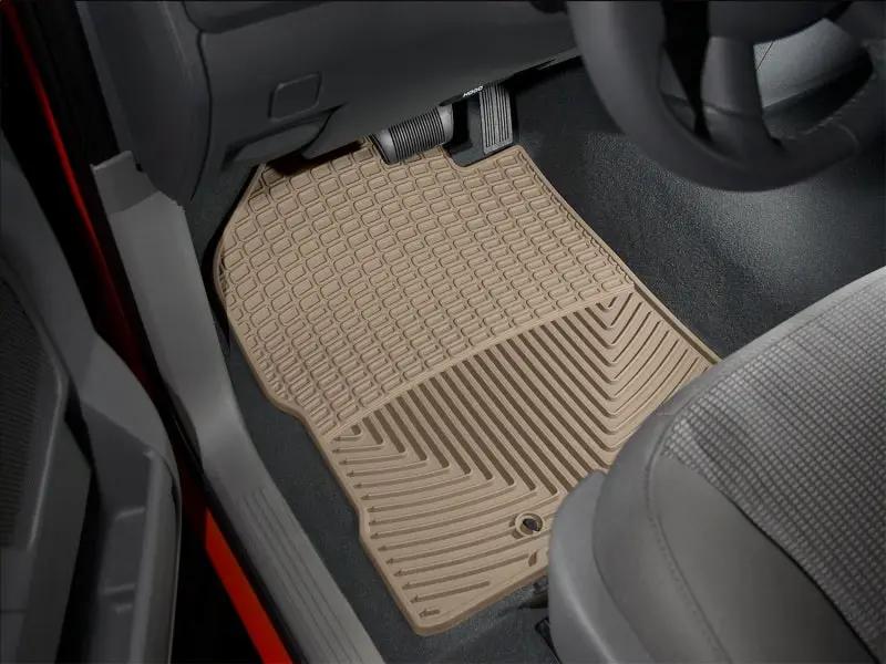 WeatherTech WT Rubber Mats - Front - Tan by WeatherTech