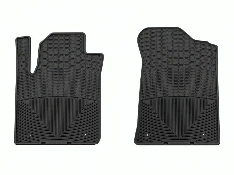WeatherTech WT Rubber Mats - Front - Blk by WeatherTech