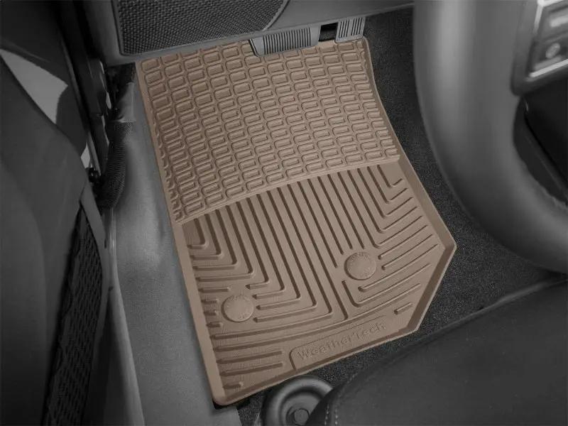 WeatherTech WT Rubber Mats - Front - Tan