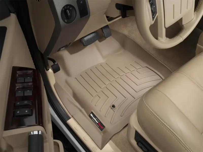 WeatherTech WT FloorLiner - Front - Tan by WeatherTech