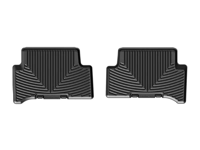 WeatherTech WT Rubber Mats - Rear - Blk by WeatherTech