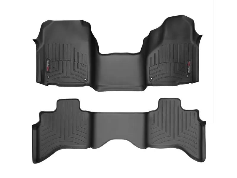 WeatherTech WT FloorLiner - Rear - Blk by WeatherTech