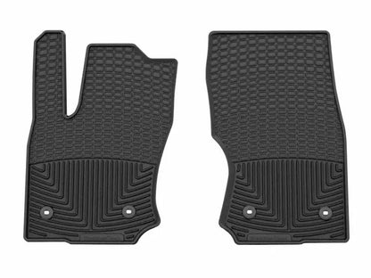 WeatherTech WT Rubber Mats - Front - Blk by WeatherTech