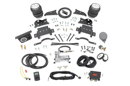 Rough Country Air Spring Kit w/compressor | Wireless Controller | 4 Inch Lift Kit | Ram 2500 (14-26) by Rough Country