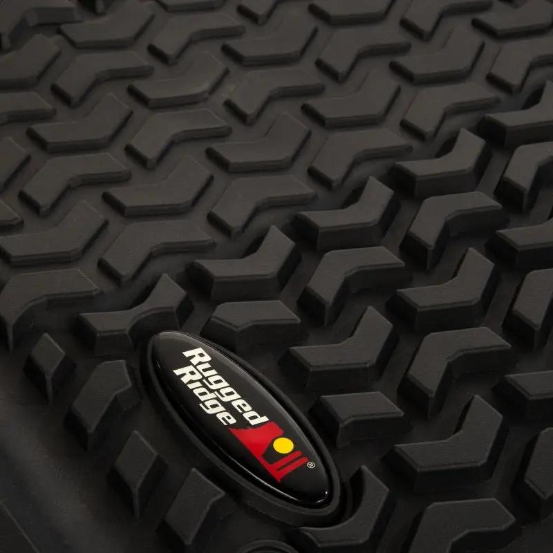 Rugged Ridge RUG Floor Liners - Black