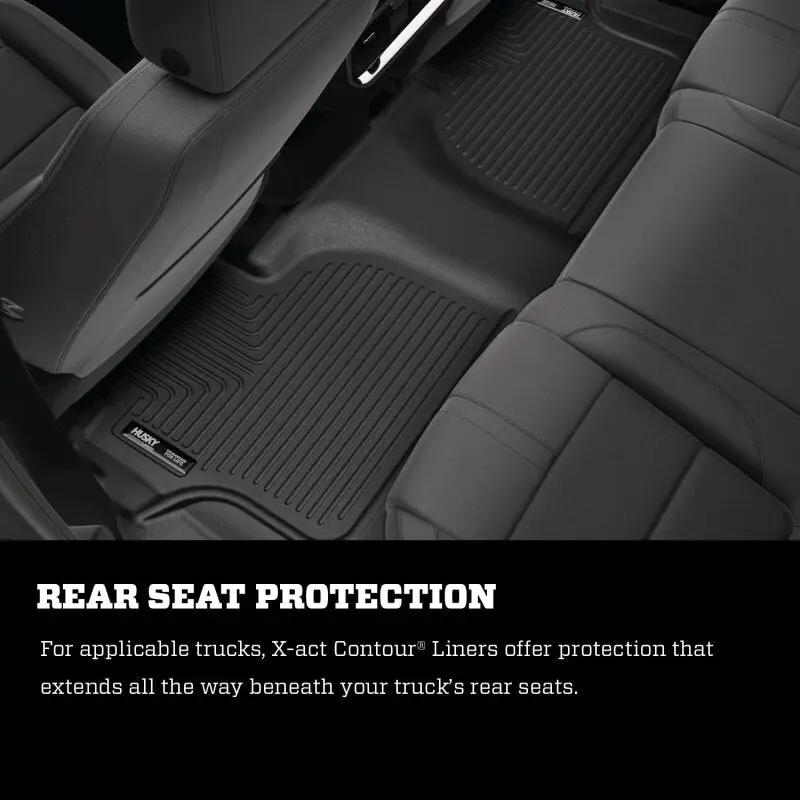 Husky Liners HL XAC - Rear - Black by Husky Liners