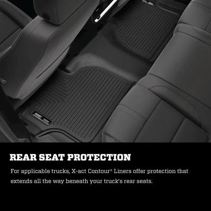 Husky Liners HL XAC - Rear - Black by Husky Liners