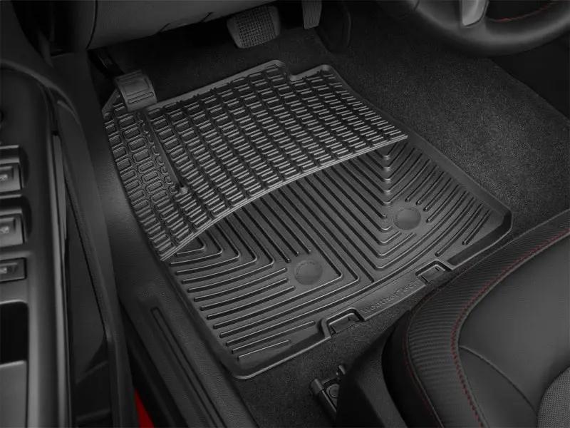 WeatherTech WT Rubber Mats - Front - Blk by WeatherTech