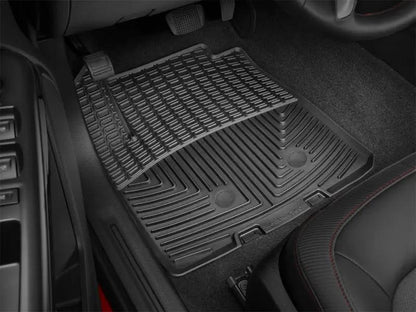 WeatherTech WT Rubber Mats - Front - Blk by WeatherTech