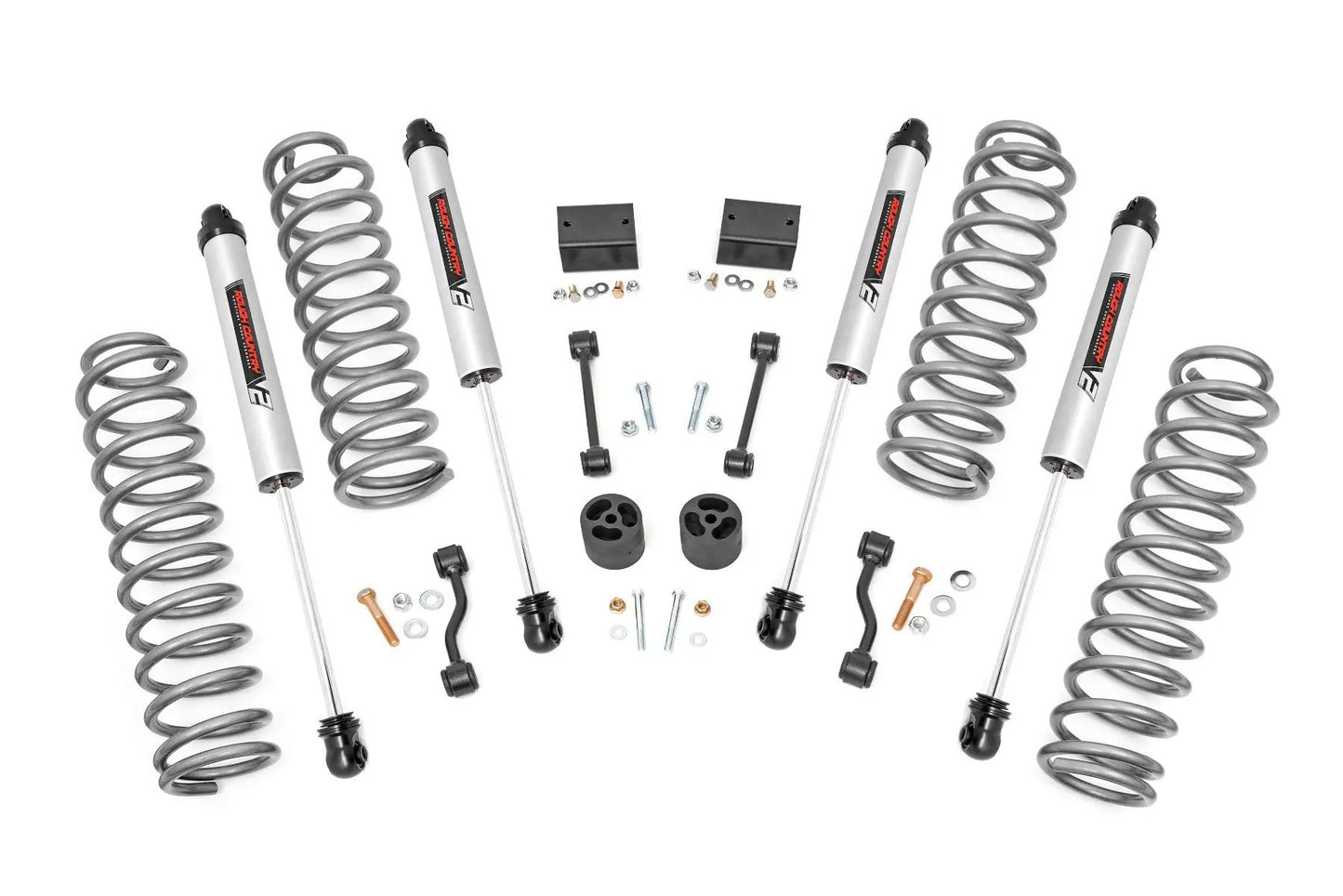 Rough Country 2.5 Inch Lift Kit | Coils | V2 | Jeep Wrangler JL 4WD (2018-2023) by Rough Country