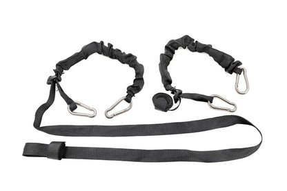 Rough Country Elastic Straps | Carabiner Ends | 1" X 6' | Pair by Rough Country
