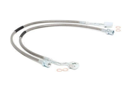 Rough Country Brakes Lines | Front | Chevy/GMC 1500/1500 SUV/2500HD/3500HD (07-19 & Classic) by Rough Country