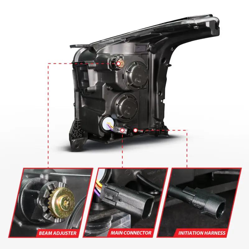 ANZO ANZ LED/Projector Headlights by ANZO