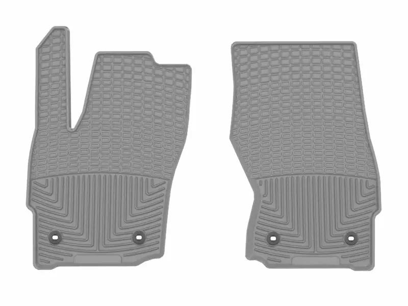 WeatherTech WT Rubber Mats - Front - Grey