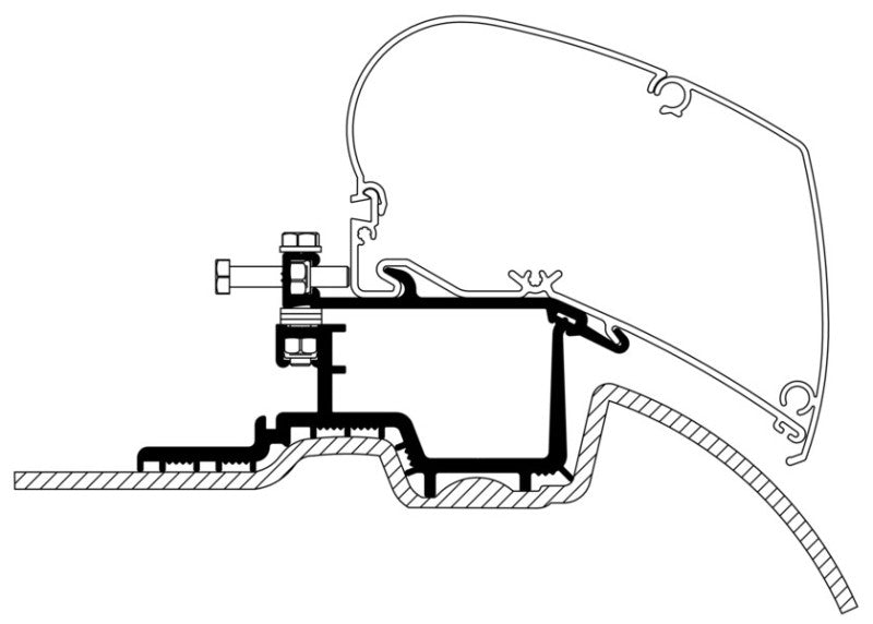 Thule THU HideAway Awning Adapters by Thule