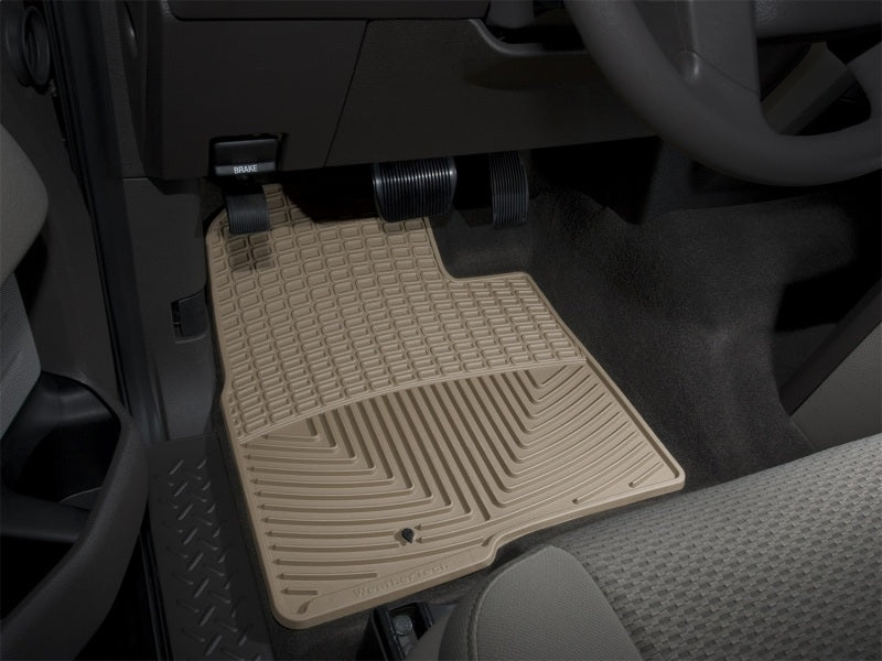 WeatherTech WT Rubber Mats - Front - Tan by WeatherTech