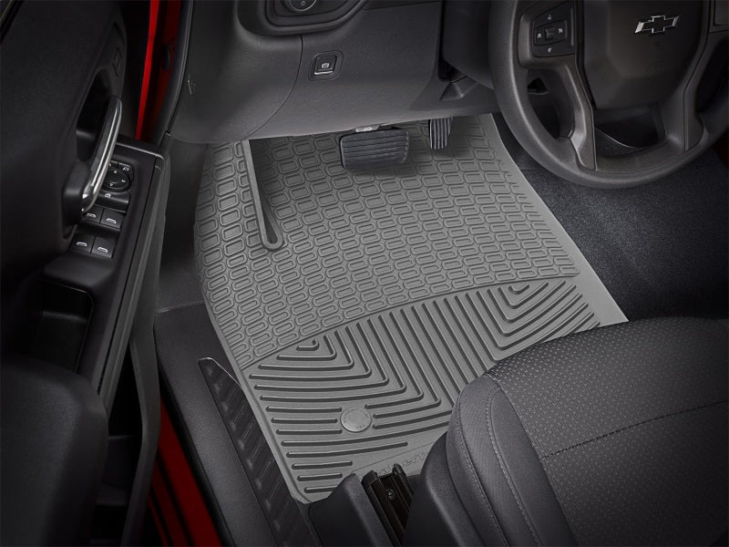 WeatherTech WT Rubber Mats - Front - Grey by WeatherTech