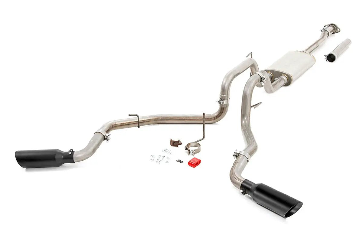 Rough Country Performance Cat-Back Exhaust | No Std Cab | Ford F-150 2WD/4WD (2015-2020) by Rough Country