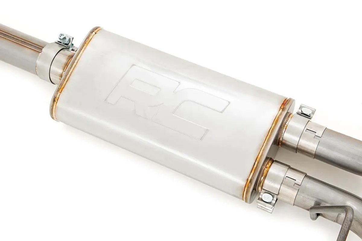 Rough Country Performance Cat-Back Exhaust | No Std Cab | Ford F-150 2WD/4WD (2015-2020) by Rough Country