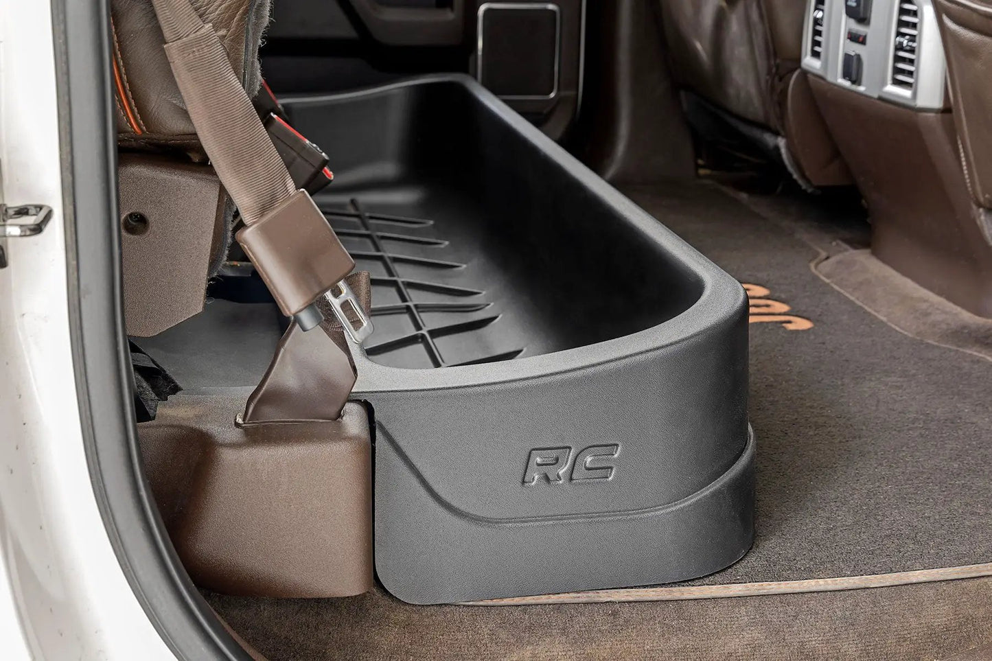 Rough Country Under Seat Storage | Crew Cab | Ford F-150/F-250/F-350/Raptor (2015-2026) by Rough Country