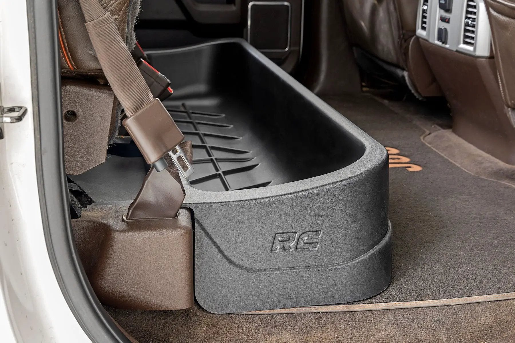 Rough Country Under Seat Storage | Crew Cab | Ford F-150/F-250/F-350/Raptor (2015-2026) by Rough Country