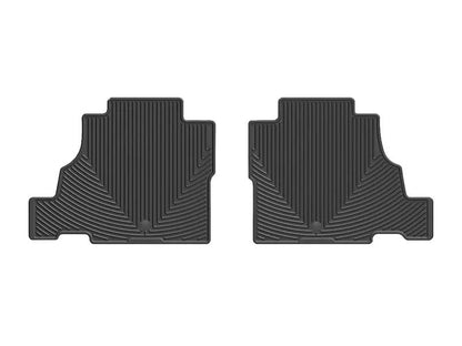 WeatherTech WT Rubber Mats - Rear - Blk by WeatherTech