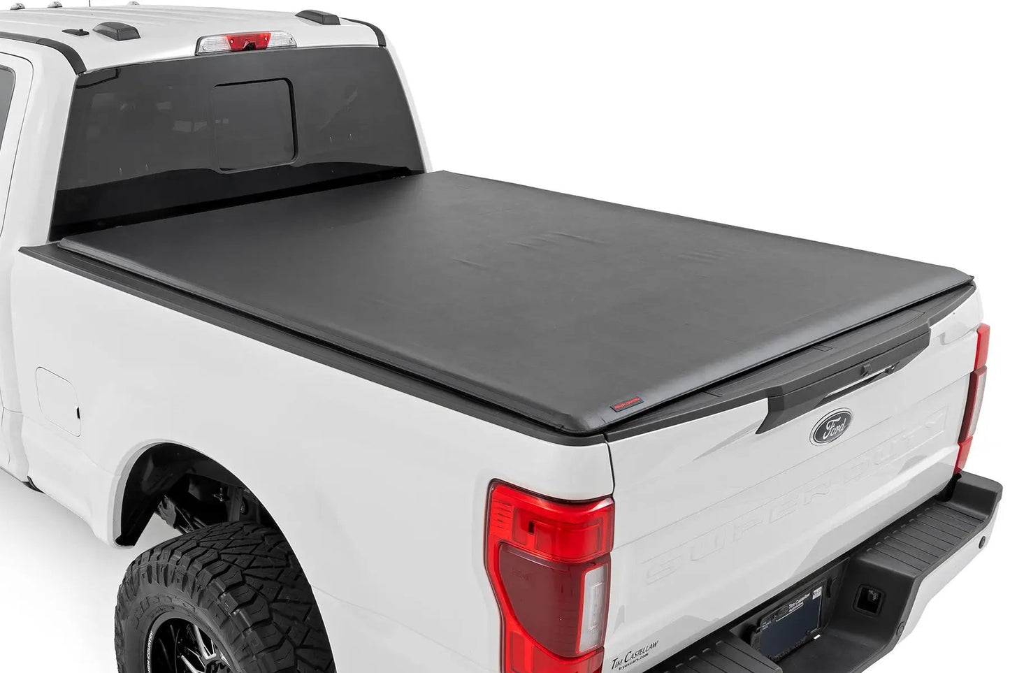 Rough Country Soft Roll Up Bed Cover | 6'10" Bed | Ford F-250/F-350 Super Duty (17-26) by Rough Country