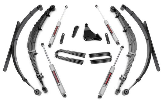 Kit de Elevación de 6 Pulgadas | Resortes Traseros | Ford F-250/F-350 Super Duty 4WD (1999-2004)