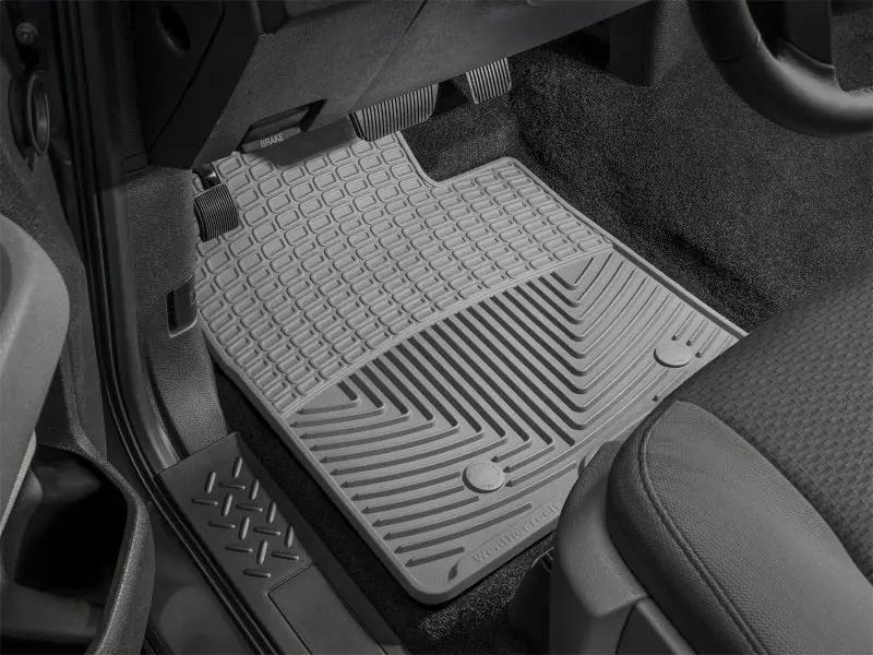 WeatherTech WT Rubber Mats - Front - Grey by WeatherTech