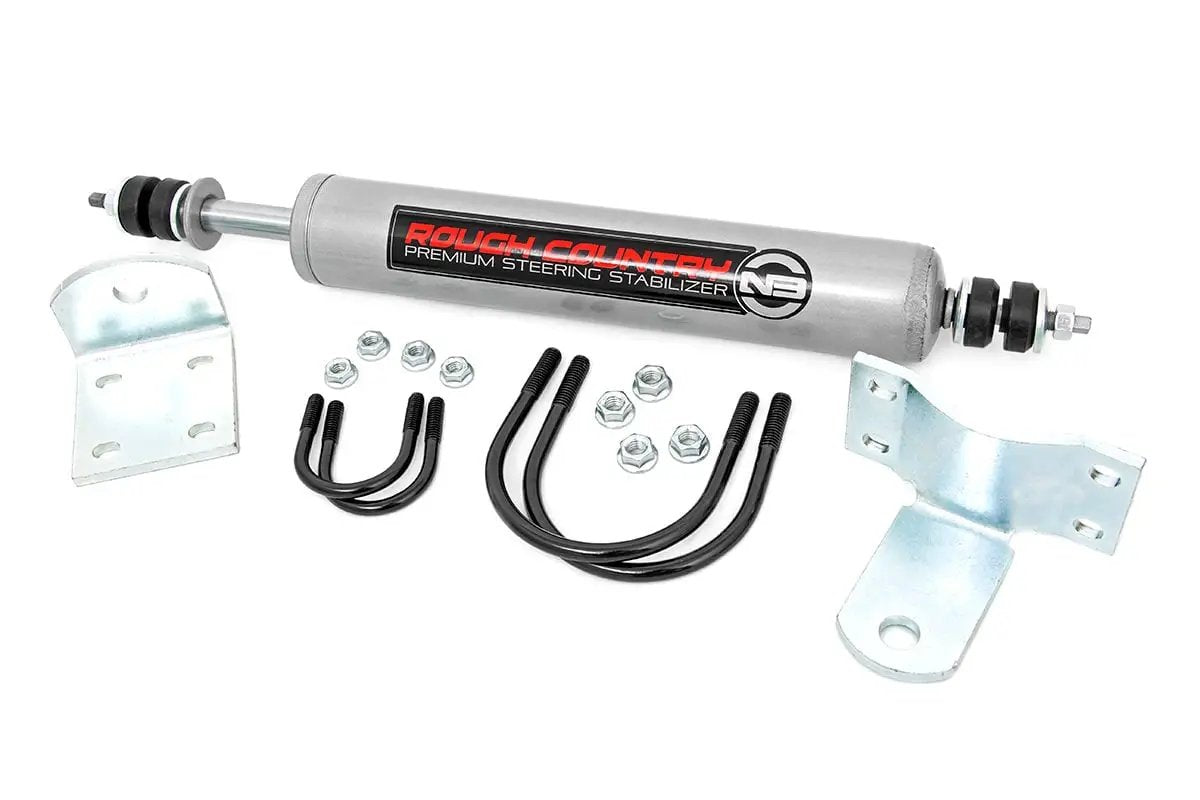 Rough Country N3 Steering Stabilizer | Mono Axle | Ford F-350 4WD (1986-1997) by Rough Country