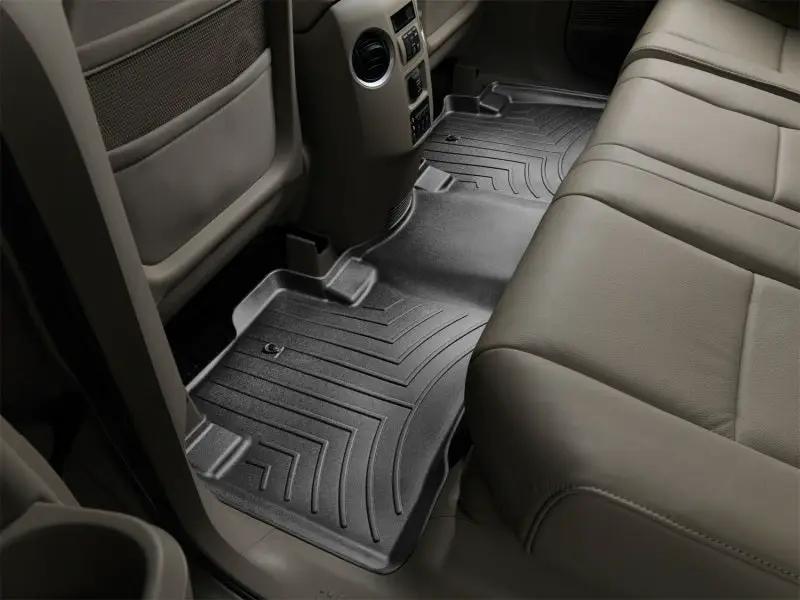WeatherTech WT FloorLiner - Rear - Blk by WeatherTech