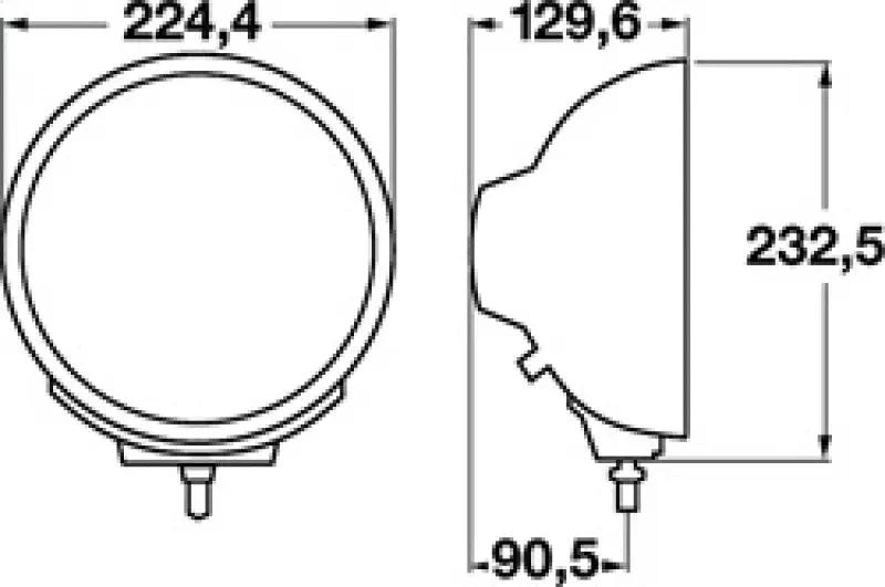 HELLA Rallye 4000 Lamp by Hella