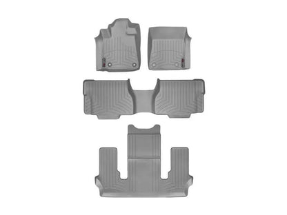 WeatherTech WT FloorLiner - Rear - Grey by WeatherTech