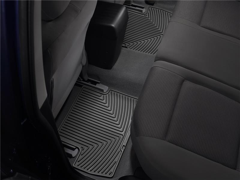 WeatherTech WT Rubber Mats - Rear - Blk by WeatherTech