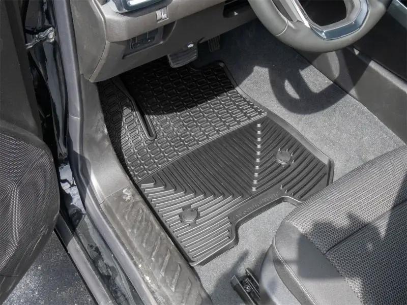 WeatherTech WT Rubber Mats - Front - Blk by WeatherTech