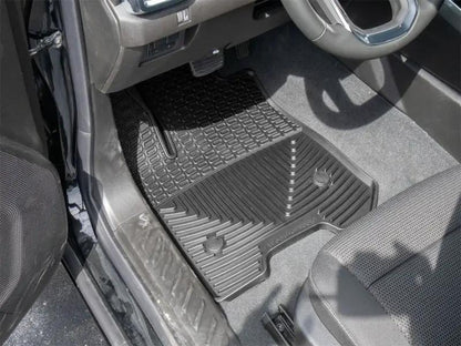 WeatherTech WT Rubber Mats - Front - Blk by WeatherTech