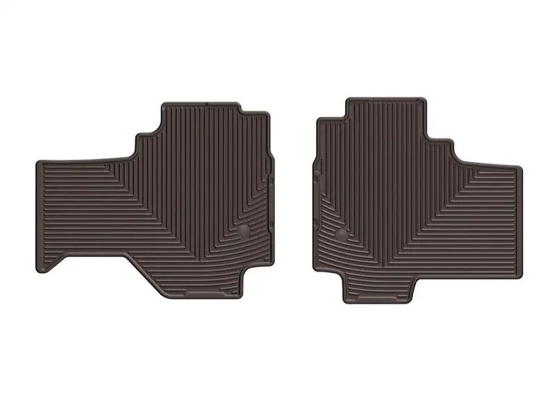 WeatherTech WT Rubber Mats - Rear - Cocoa by WeatherTech