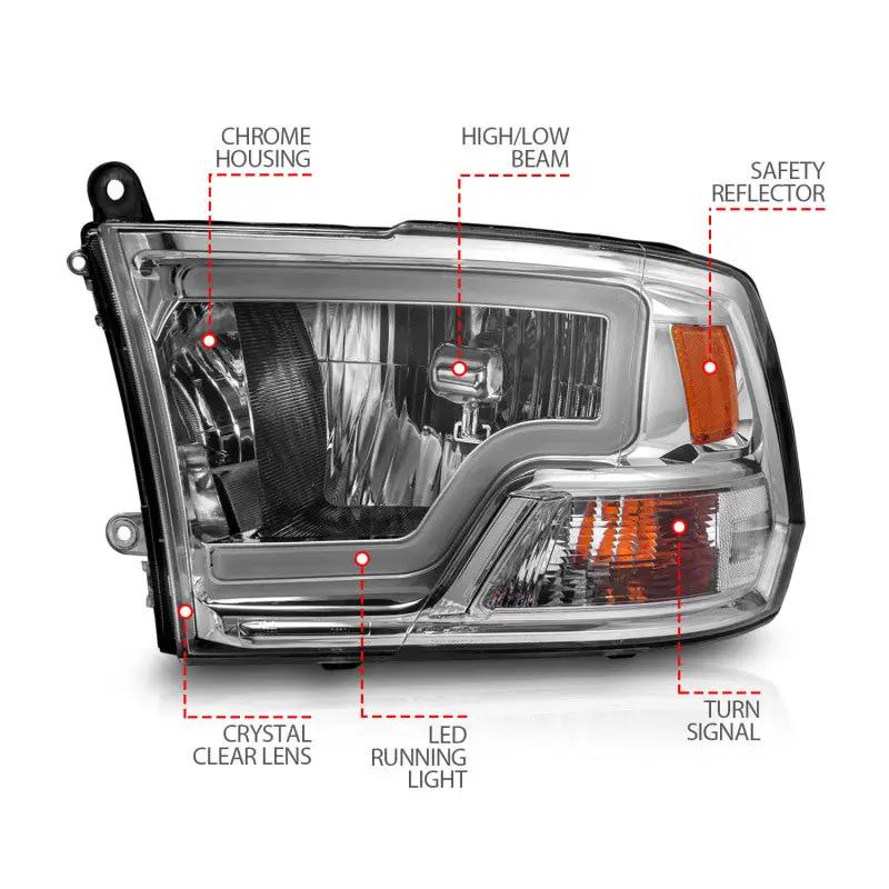 ANZO ANZ Crystal Headlights by ANZO