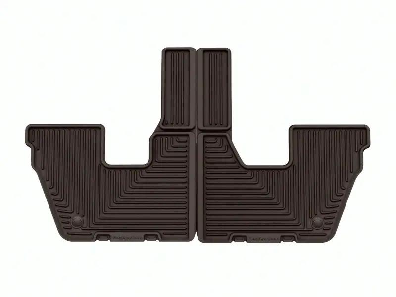 WeatherTech WT Rubber Mats - Rear - Cocoa by WeatherTech