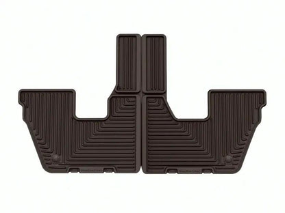 WeatherTech WT Rubber Mats - Rear - Cocoa by WeatherTech