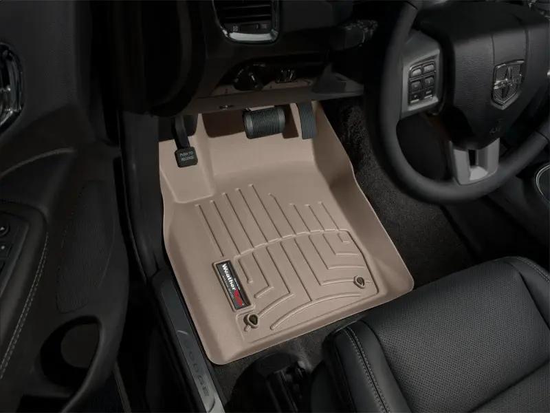 WeatherTech WT FloorLiner - Front - Tan by WeatherTech