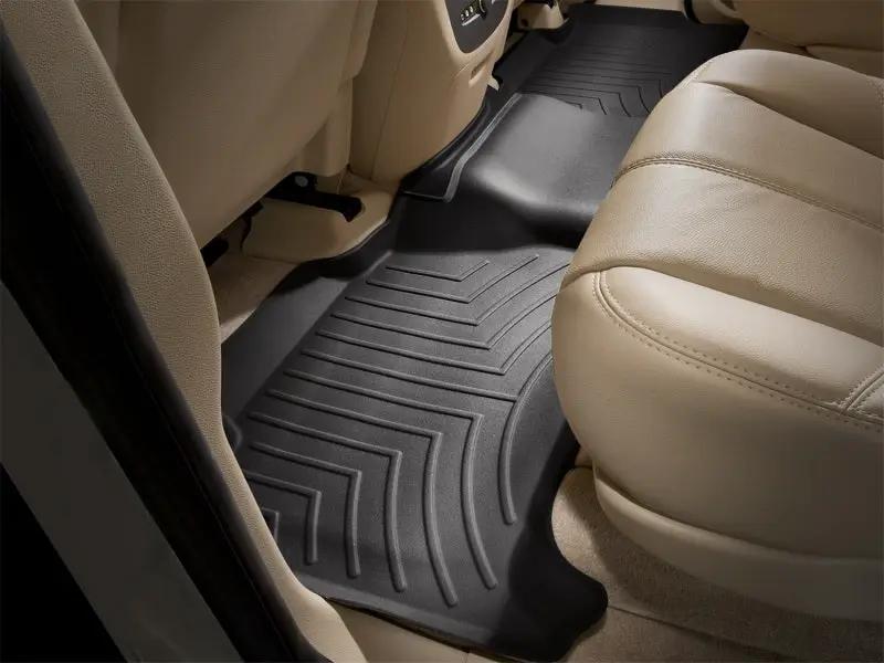 WeatherTech WT FloorLiner - Rear - Blk by WeatherTech