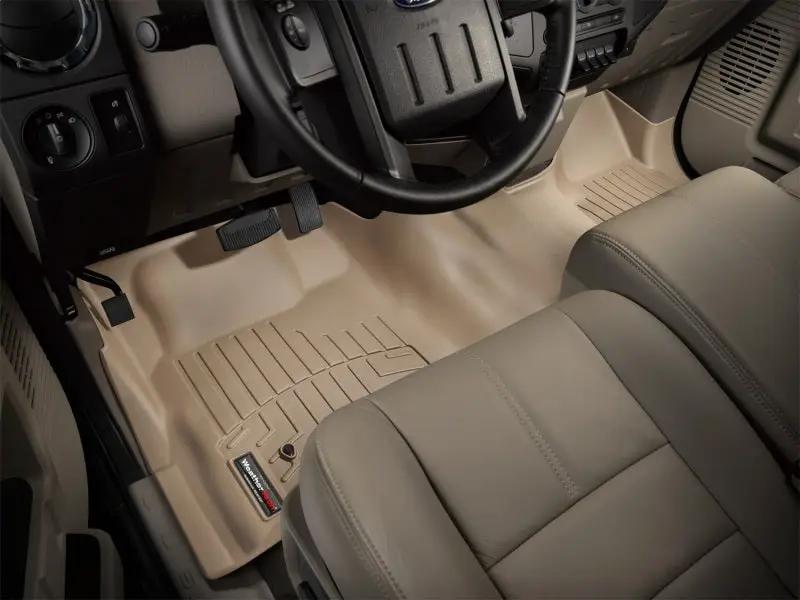 WeatherTech WT FloorLiner - Front - Tan by WeatherTech