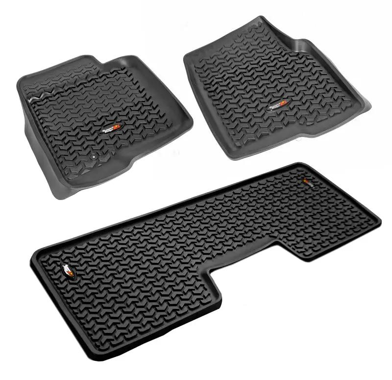 Rugged Ridge RUG Floor Liners - Black