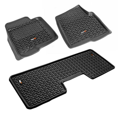 Rugged Ridge RUG Floor Liners - Black
