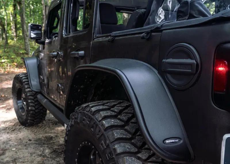 Bushwacker BUS Jeep Flat Style Flares by Bushwacker
