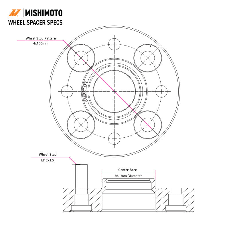 Mishimoto MM Wheel Spacers by Mishimoto
